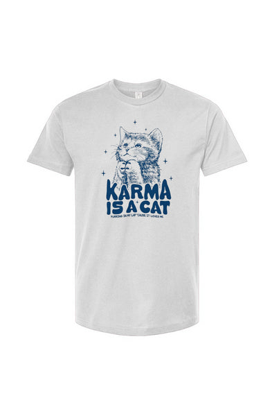 Unisex Karma is a Cat T Shirt